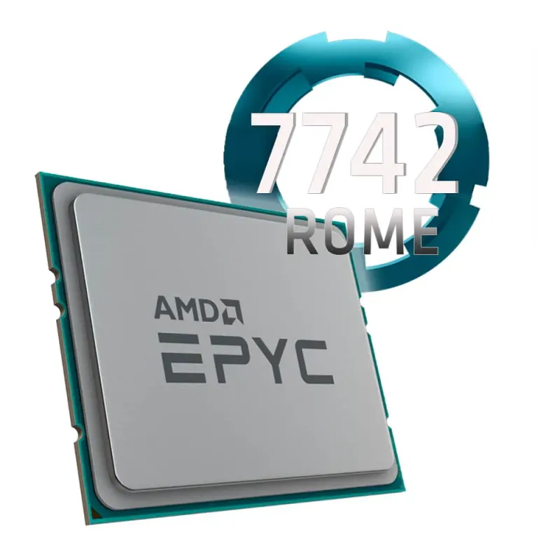 Amd EPYC 7742 2.25Ghz. Socket SP3. TRAY.