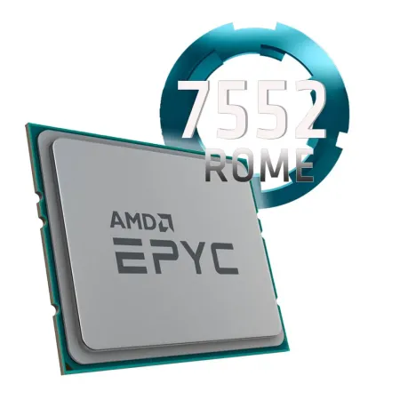 Amd EPYC 7552 2.2Ghz. Socket SP3. TRAY.