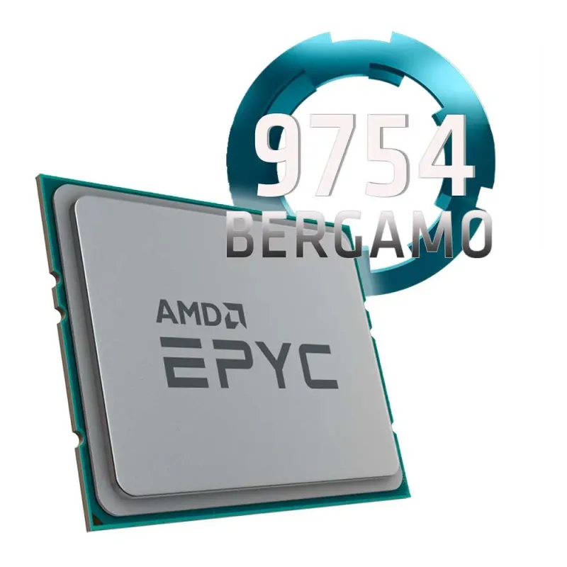 Amd EPYC 9754 2.25Ghz. Socket SP5. TRAY.
