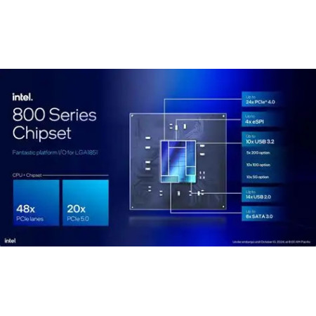 Intel Core Ultra 9 285K 3.2Ghz. Socket 1851.
