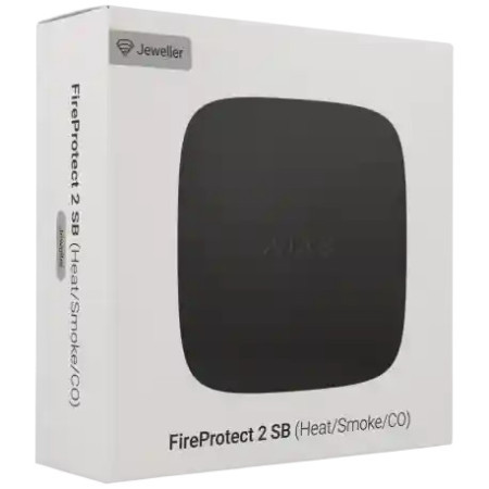 Detector de incendios humo, calor y CO FireProtect 2 SB de Ajax