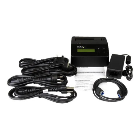 Borrador de discos duros StarTech.com Base Dock USB 3.0 para discos de 2,5" y 3,5" SATA