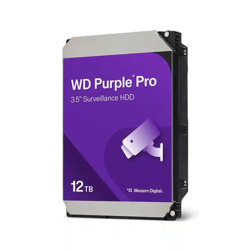Disco duro Purple Pro de Western Digital de 12 TB modelo WD122PURP