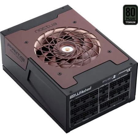 Fuente de alimentación Seasonic Prime TX-1600 Noctua Edition 80 Plus Titanium 1600W ATX 3.1 PCIE 5.1 Modular