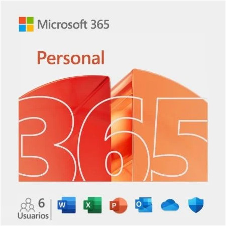 Licencia Digital Microsoft 365 Personal/ 1 Usuario/ 1 Año