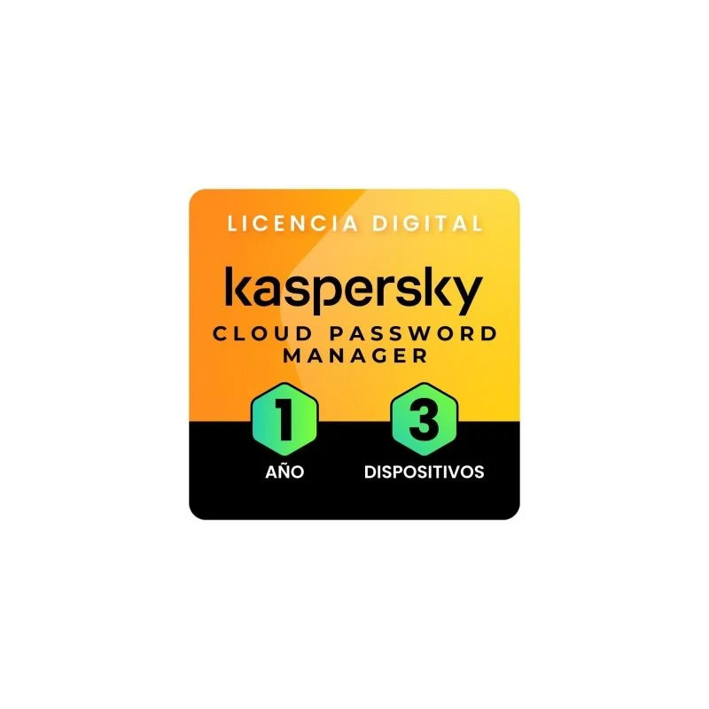 Kaspersky Cloud Password Manager Licencia Digital 3 Dispositivo 1 Año