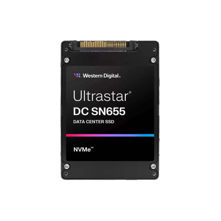 SSD WD Ultrastar DC SN655 61,44 TB. PCI Express NVMe 4.0. U.3. Portada.