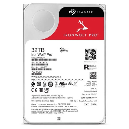 Seagate ST32000NT000 Iron Wolf Pro NAS 32 TB