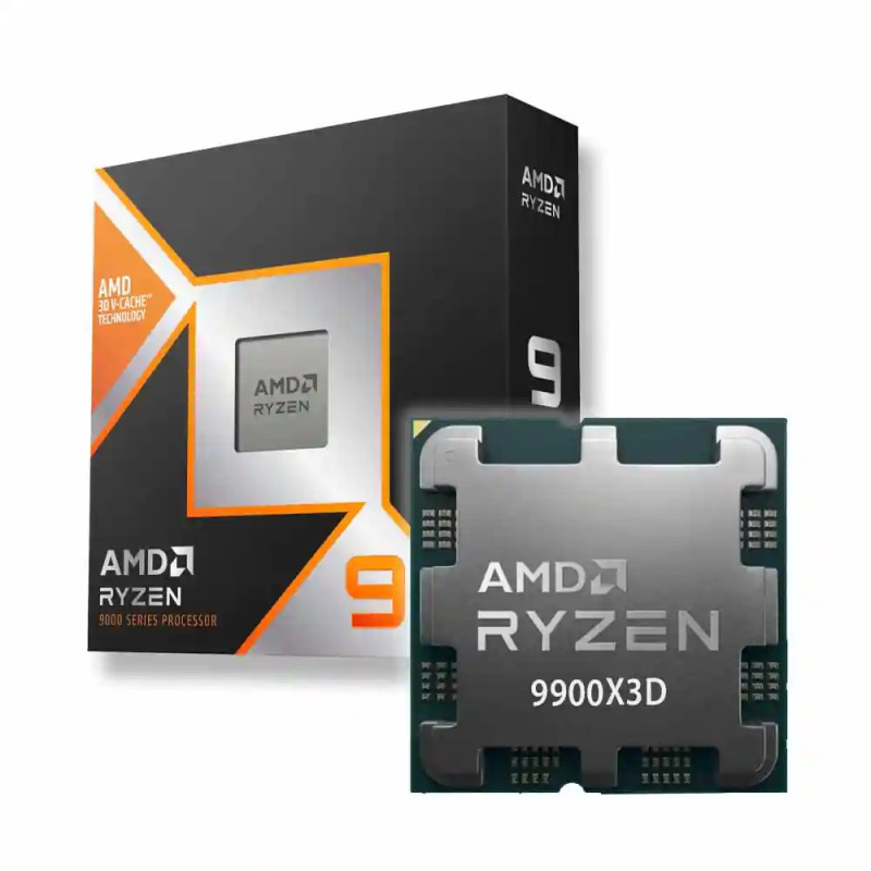 Amd Ryzen 9 9900X3D 4.4Ghz. Socket AM5.