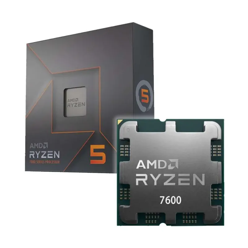 Amd Ryzen 5 7600 3.8Ghz. Socket AM5.