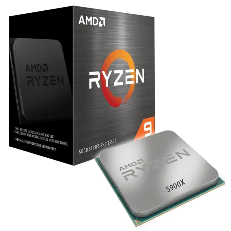 Amd Ryzen 9 5900X 4.8Ghz. Socket AM4.