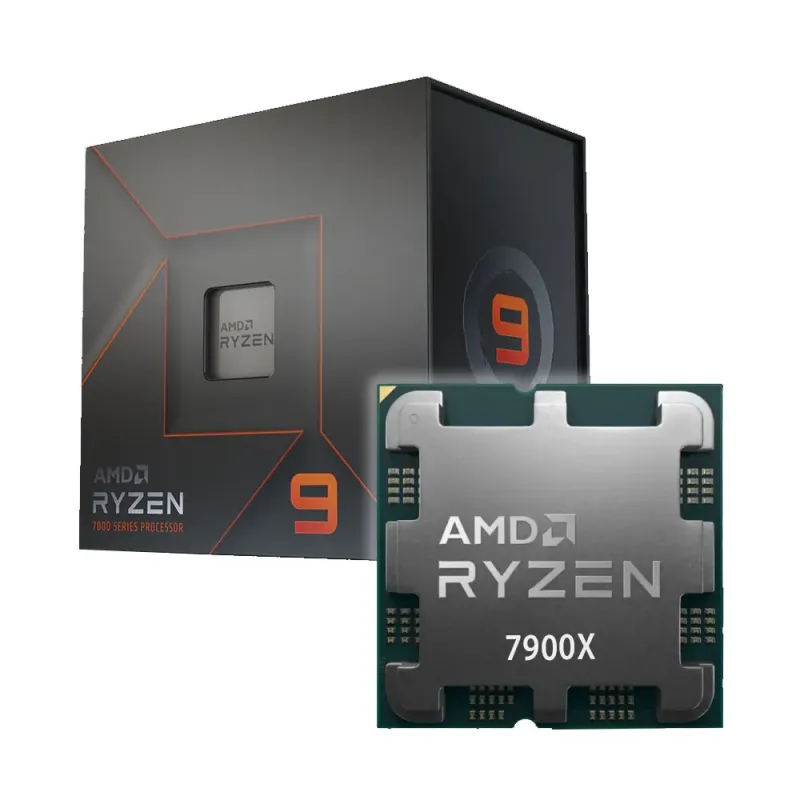 Amd Ryzen 9 7900X 4.7 Ghz. Socket AM5.