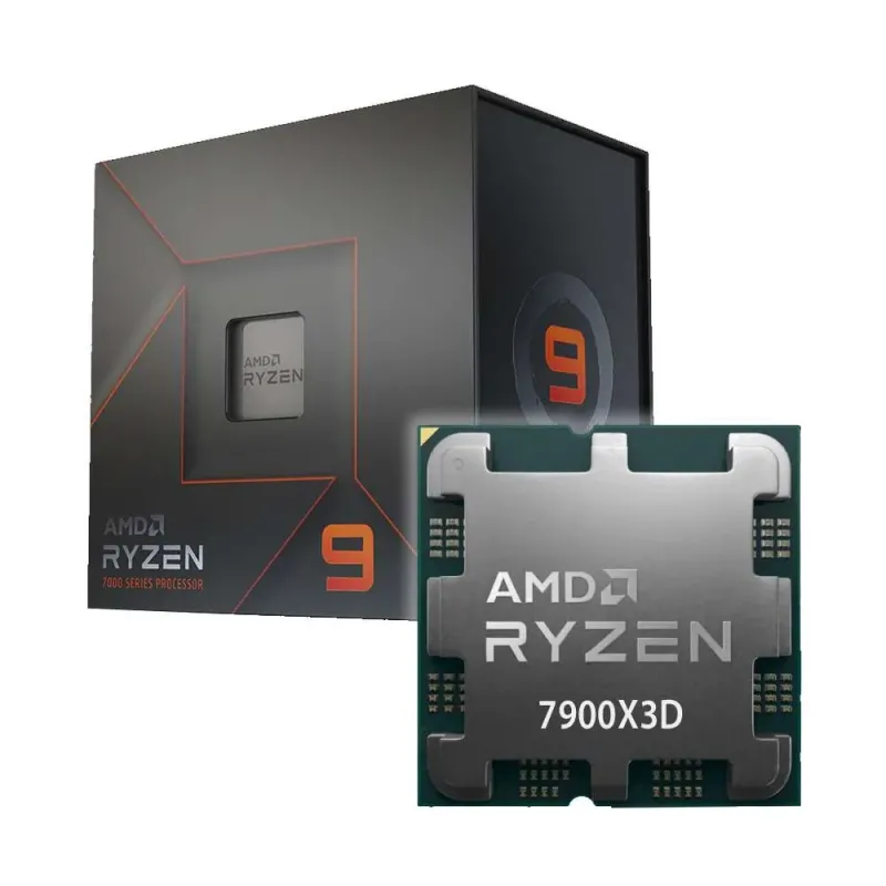 Amd Ryzen 9 7900X3D 4.4 Ghz. Socket AM5.