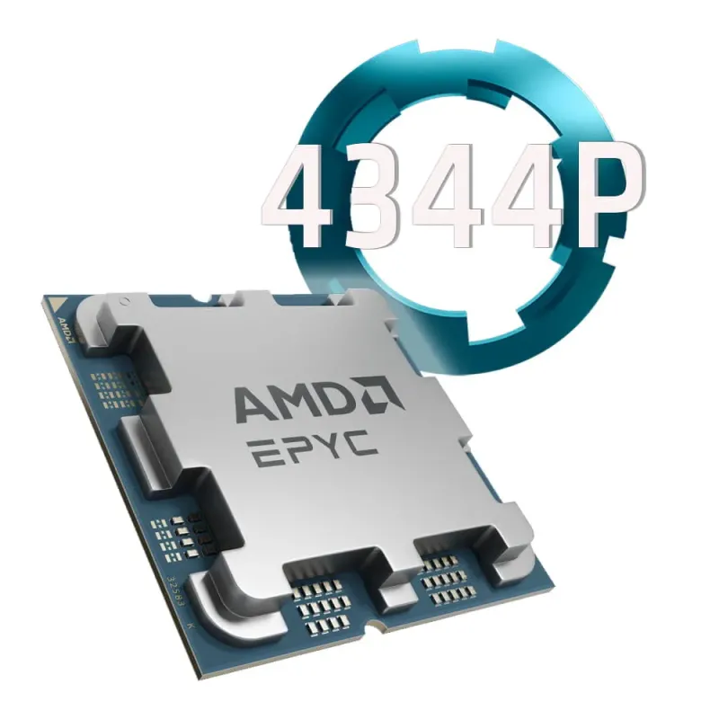 Amd EPYC 4344P 3.8Ghz Socket AM5. TRAY.