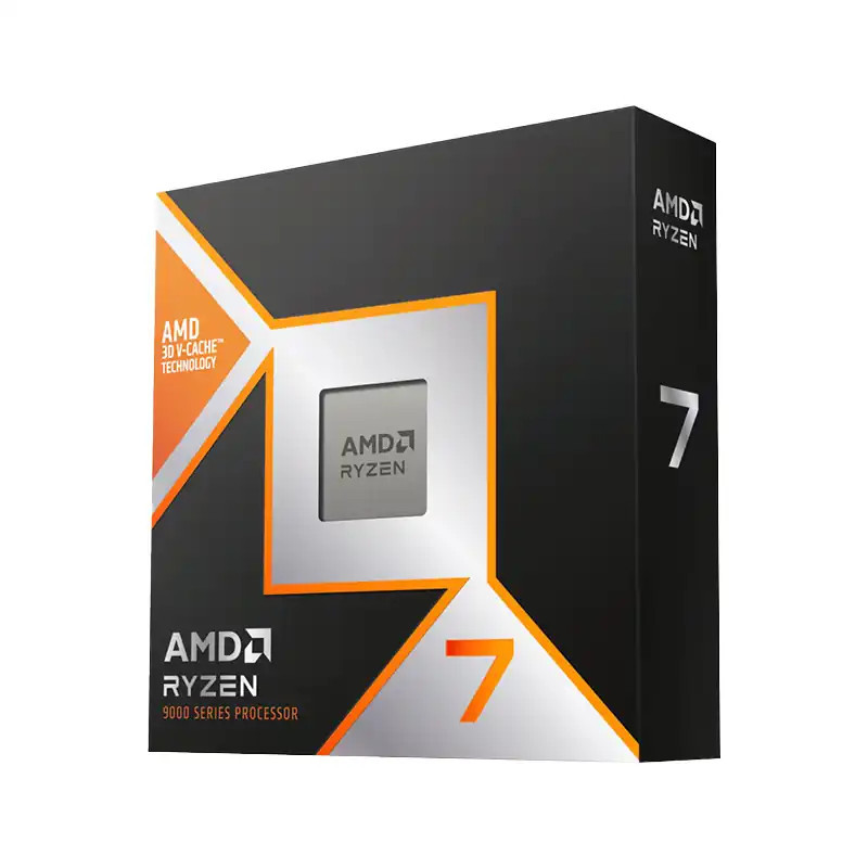 Procesador AMD Ryzen 7 9800X3D 5.2GHz Socket AM5 Boxed.