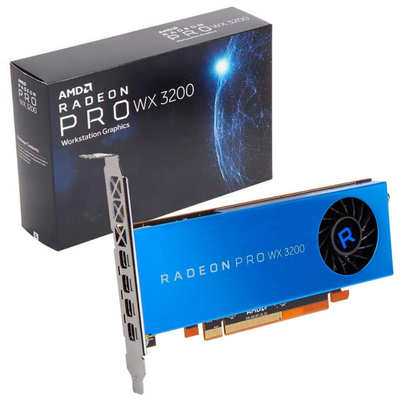 AMD Radeon Pro WX3200 4Gb GDDR5.