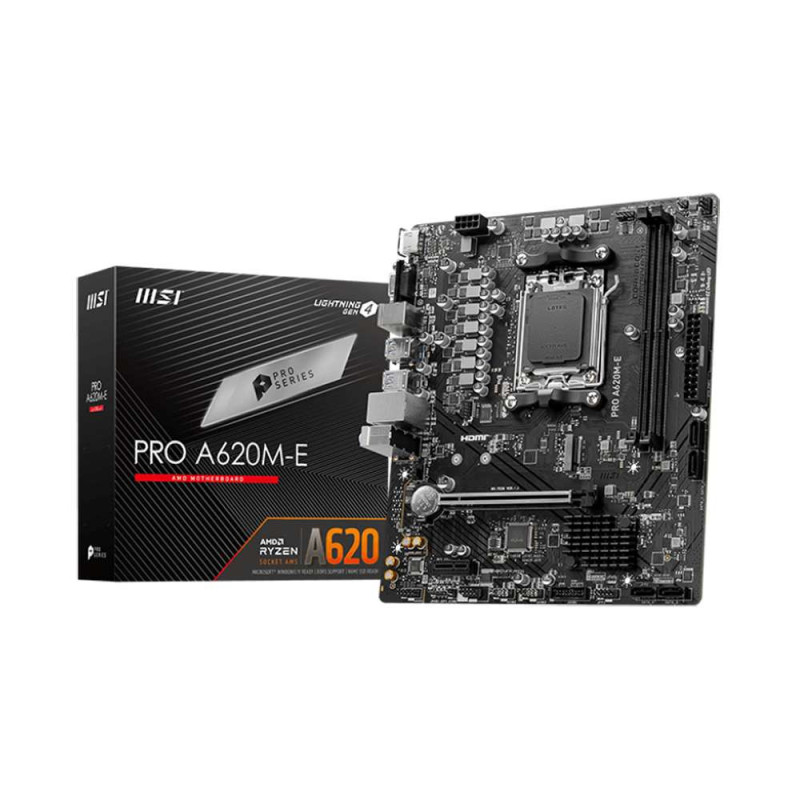 Msi PRO A620M-E. Socket AM5. Micro-ATX - DDR5