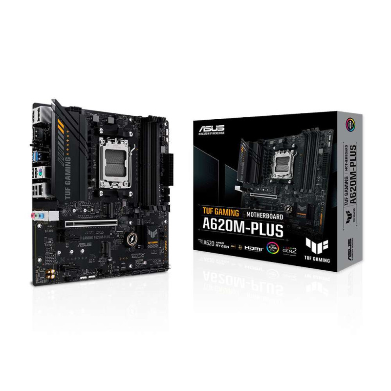 Asus A620M-Plus TUF Gaming. Socket AM5. Micro-ATX - DDR5