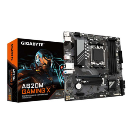 Gigabyte A620M Gaming X. Socket AM5. Micro-ATX. - DDR5