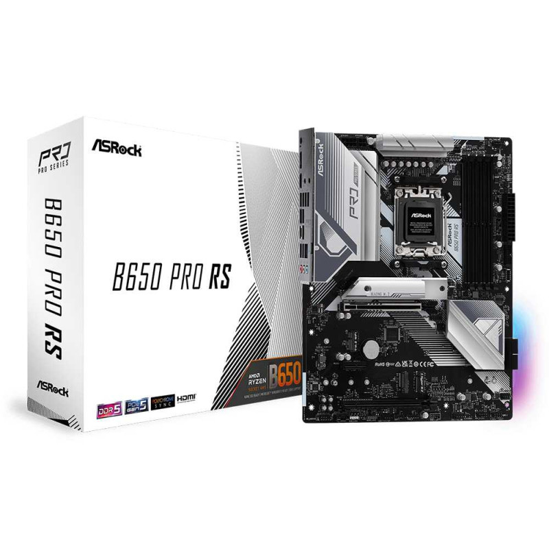 Asrock B650 Pro RS. Socket AM5. - DDR5