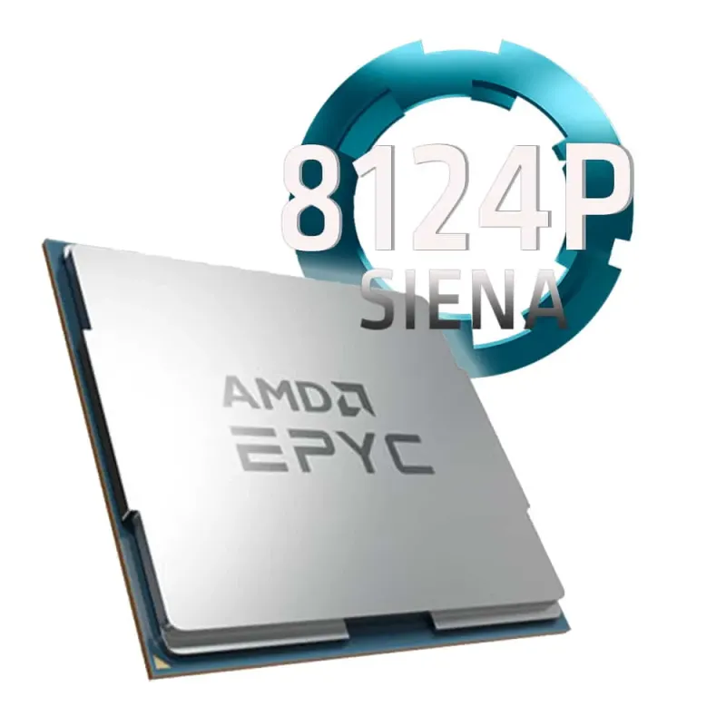 Amd EPYC 8124P 2.45Ghz. Socket SP6. TRAY.