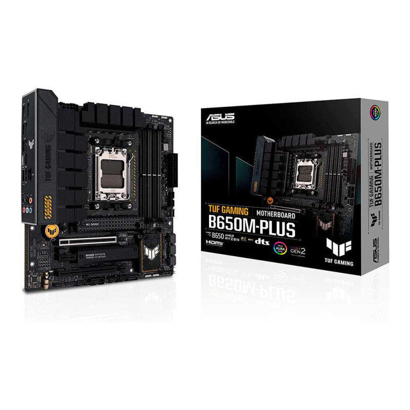 Asus TUF Gaming B650M-Plus. Socket AM5. Micro-ATX. - DDR5