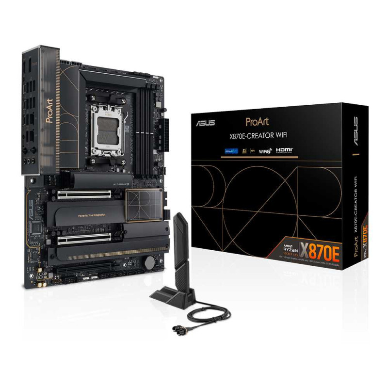Asus ProArt X870E-Creator WiFi. Socket AM5. - DDR5