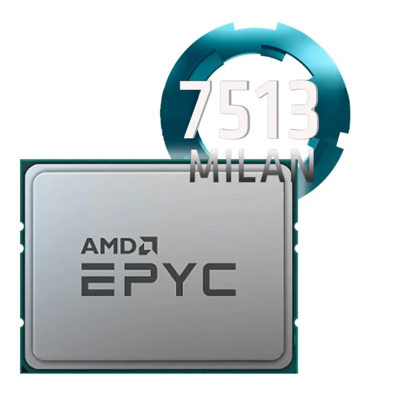 Amd EPYC 7513 2.6Ghz. Socket SP3. TRAY.