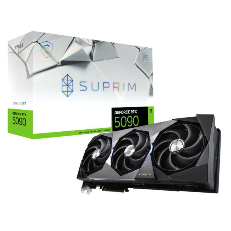Msi RTX 5090 Suprim SOC 32Gb GDDR7.