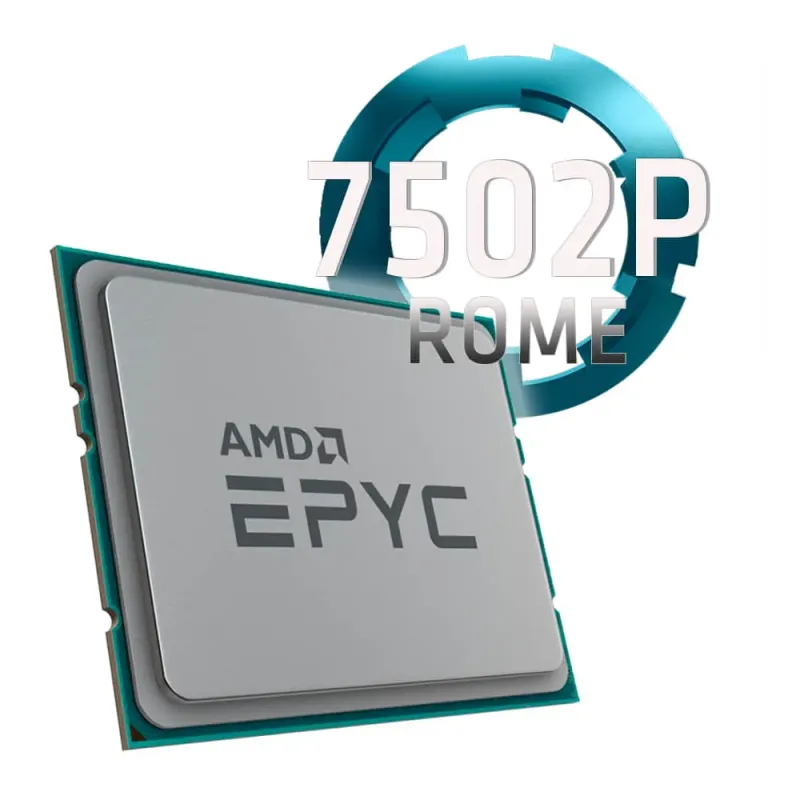 Amd EPYC 7502P 2.5Ghz. Socket SP3. TRAY.